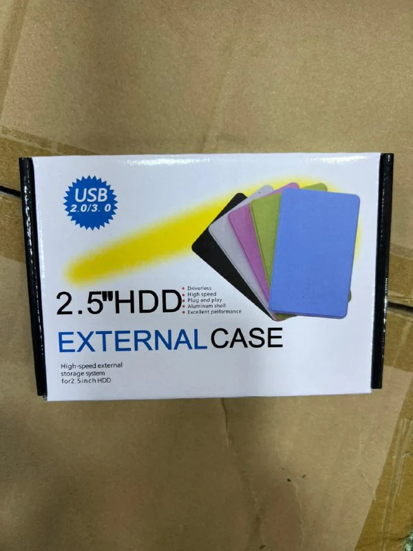 boitier EXTERNAL CASE 2.5HDD USB 2.0/3.0 - تخزين بالجملة Errayhany Grossiste المغرب