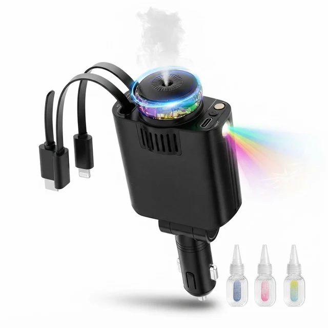 STARLIGHT CAR CHARGER 5 in 1 - عام بالجملة Errayhany Grossiste المغرب