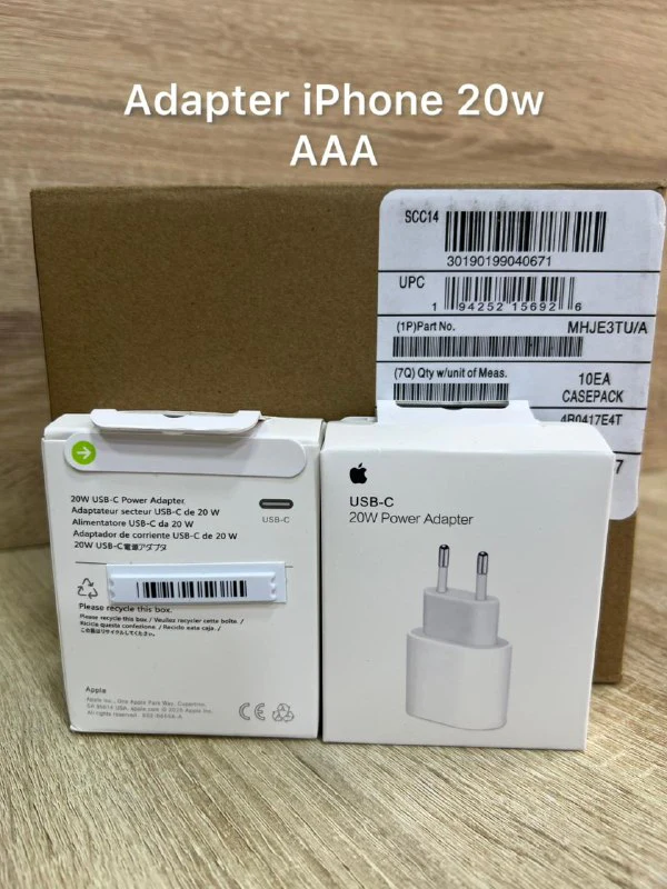 adbter iphone 20w AAA - محولات وHUB بالجملة Errayhany Grossiste المغرب