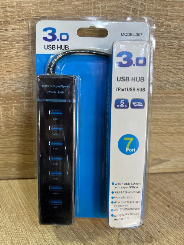 7 Port USB HUB 3.0 - محولات وHUB بالجملة Errayhany Grossiste المغرب