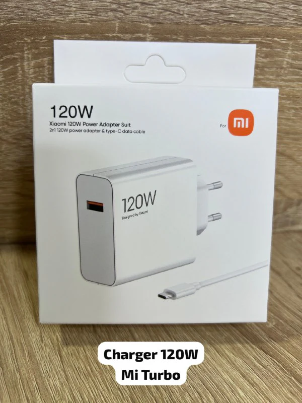 Chargeur Mi 120W MAX TURBO - شواحن بالجملة Errayhany Grossiste المغرب