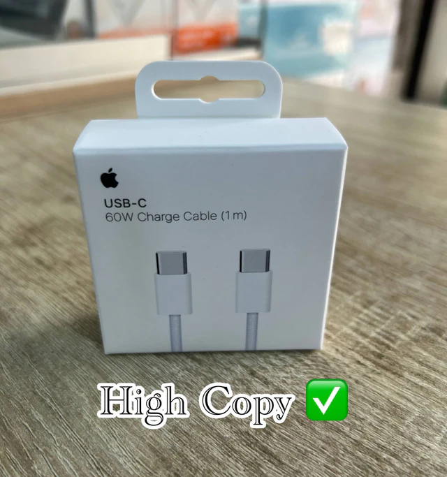 Câble iPhone C-C 60W - كابلات بالجملة Errayhany Grossiste المغرب
