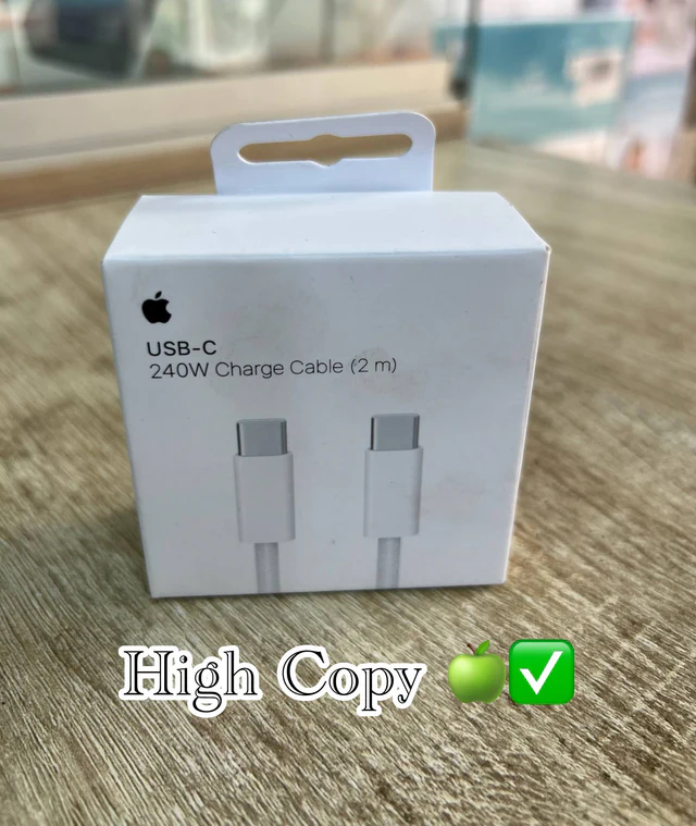 Câble iPhone C-C 240W 2M - كابلات بالجملة Errayhany Grossiste المغرب