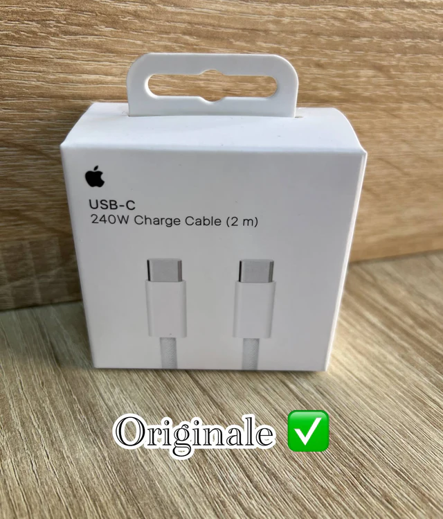 Câble iPhone C-C 240W 2M - كابلات بالجملة Errayhany Grossiste المغرب