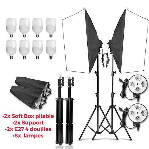 Pack soft box puluz pkt3134 - إضاءة بالجملة Errayhany Grossiste المغرب