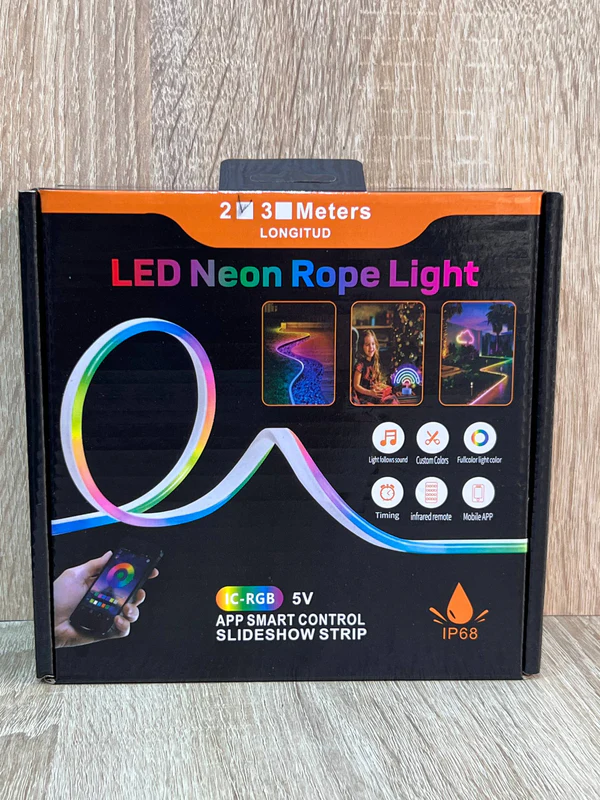 Led neon Rgb 2M - إضاءة بالجملة Errayhany Grossiste المغرب