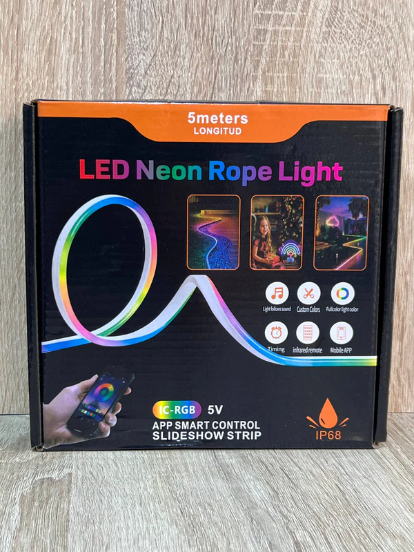 Led neon Rgb 5M - إضاءة بالجملة Errayhany Grossiste المغرب