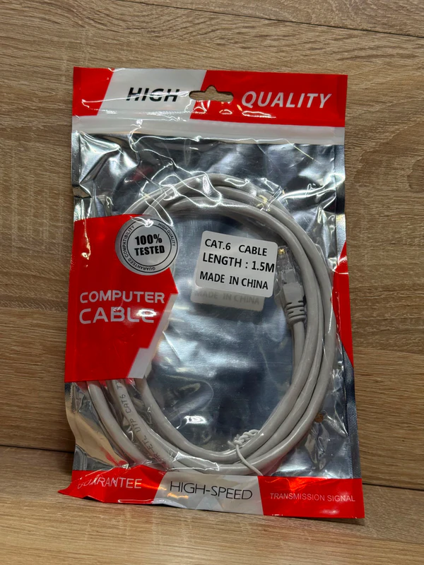 COMPUTER CABLE RG45 1.5M HIGH QUALITY - كابلات بالجملة Errayhany Grossiste المغرب