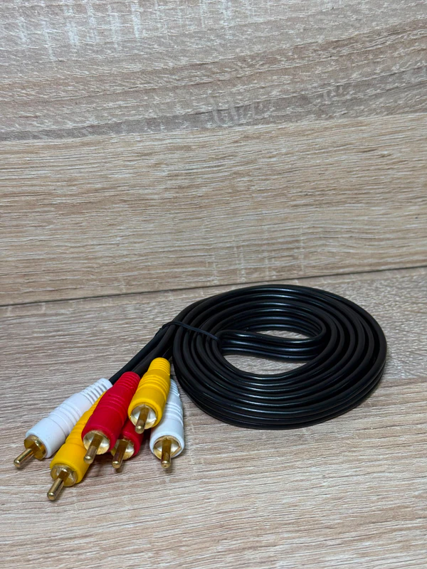 CABLE JIA YUE HIGH QUALITY AV LINE RCA 3-3 1.5m - كابلات بالجملة Errayhany Grossiste المغرب
