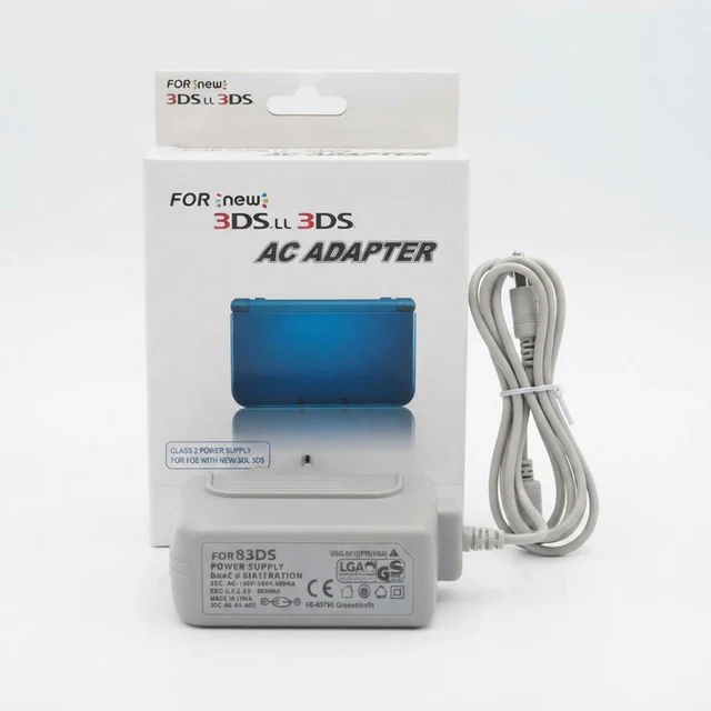 شاحن محول تيار متردد لـ Nintendo New 3DS, 3DS LL و 3DS - مزود طاقة للكونسول - شواحن بالجملة Errayhany Grossiste المغرب