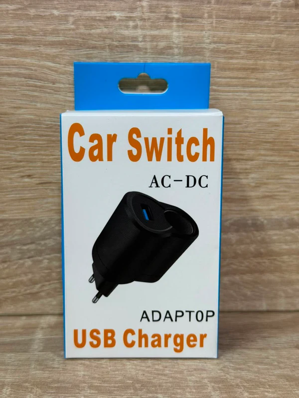 شاحن سيارة USB AC-DC محول عالمي للهاتف والتابلت - CAR SWITCH - إكسسوارات السيارة بالجملة Errayhany Grossiste المغرب