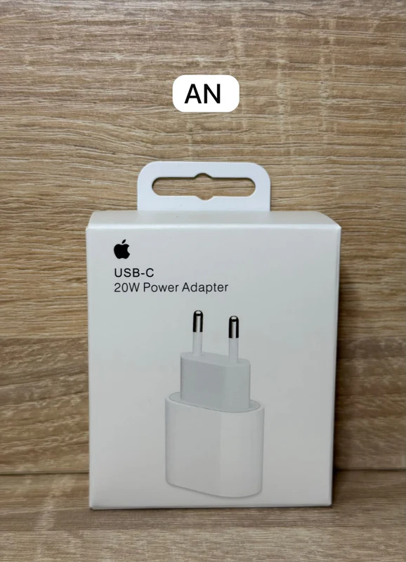 محول طاقة USB-C أصلي من Apple بقوة 20 واط - شحن سريع للآيفون والآيباد - شواحن بالجملة Errayhany Grossiste المغرب