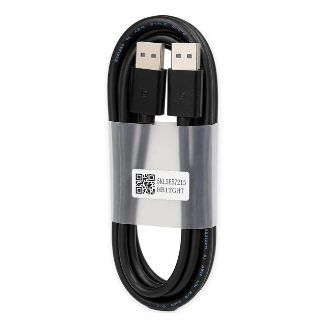 كابل DisplayPort DP إلى DP بطول 1.8 متر - 4K UHD @60Hz، جودة عالية، مستقر ومتين للكمبيوتر، الشاشة، التلفزيون - محولات وHUB بالجملة Errayhany Grossiste المغرب