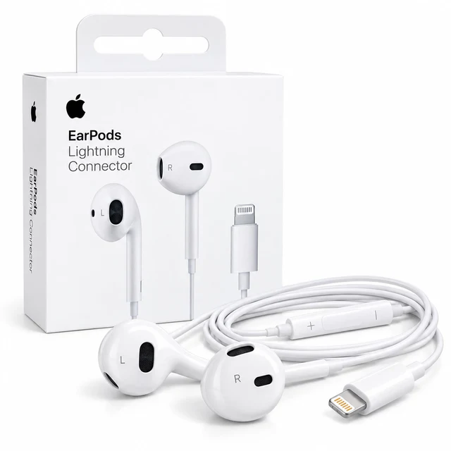KIT IPHONE EARPODS LIGHTNING CONNECTER - سماعات بالجملة Errayhany Grossiste المغرب