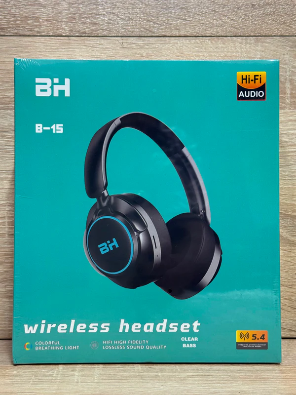 CASQUE BH WIRELESS HEADEST B15 - سماعات بالجملة Errayhany Grossiste المغرب