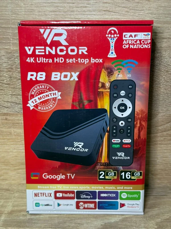 VENCOR TV BOX R8 BOX - عام بالجملة Errayhany Grossiste المغرب
