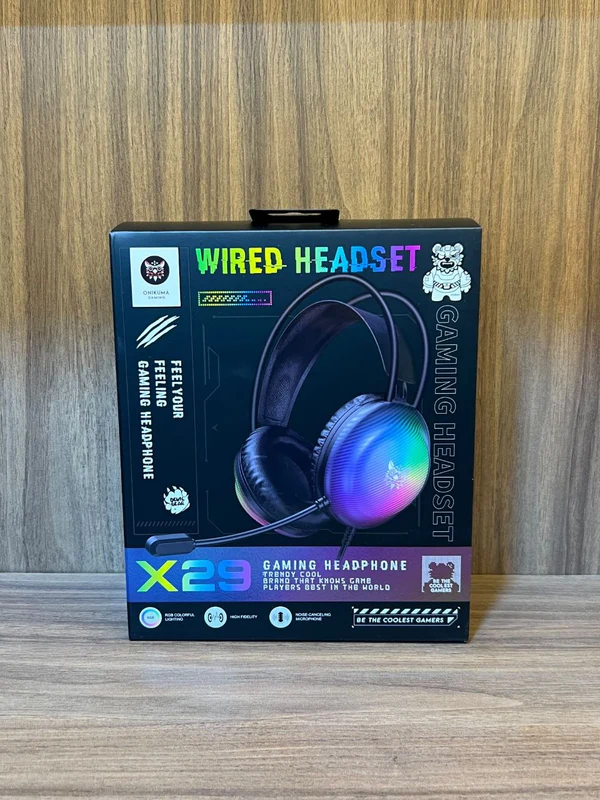 CASQUE ONIKUMA WIRED HEADSET X29 - سماعات بالجملة Errayhany Grossiste المغرب