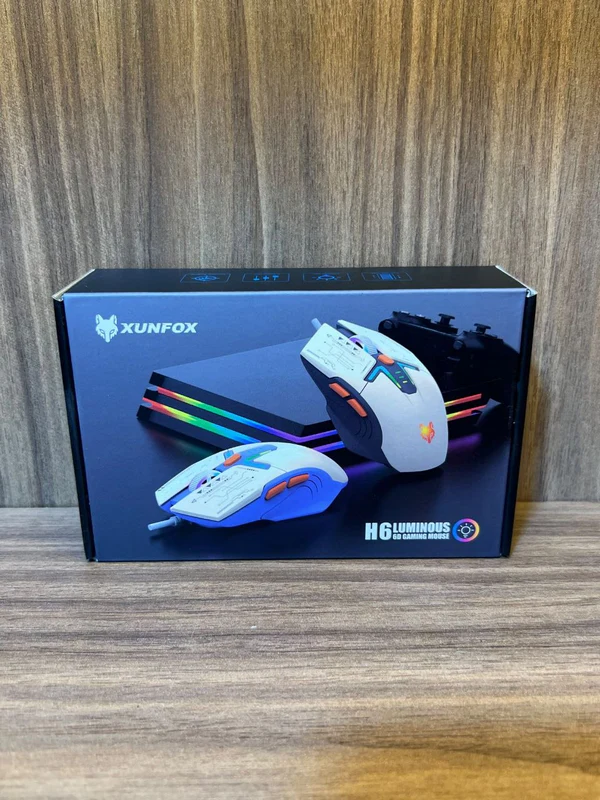 SOURIS XUNFOX H6 USB - ماوس وكيبورد بالجملة Errayhany Grossiste المغرب