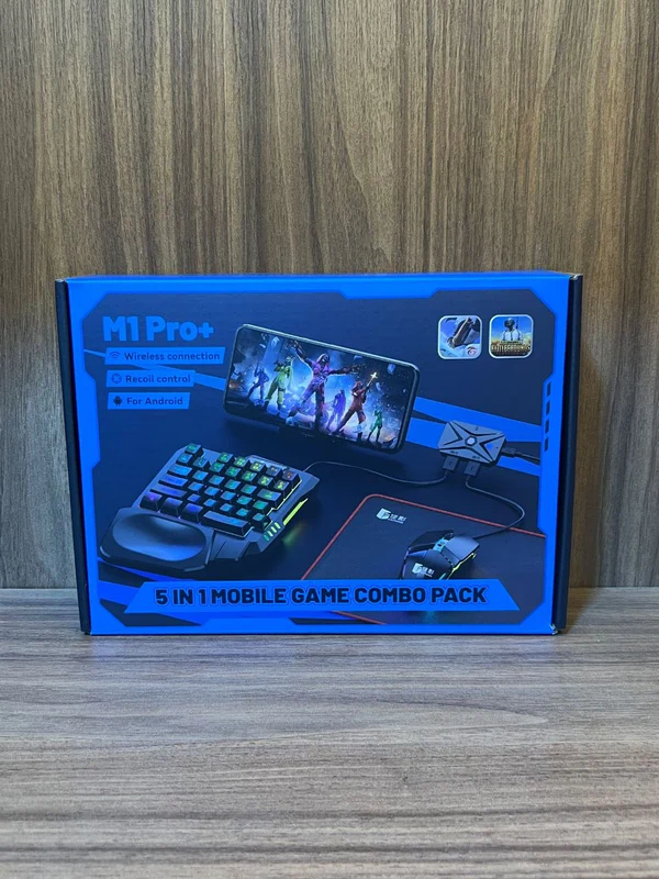 CLAVIER M1 PRO 5 IN 1 MOBILE GAME COMBO PACK - ماوس وكيبورد بالجملة Errayhany Grossiste المغرب