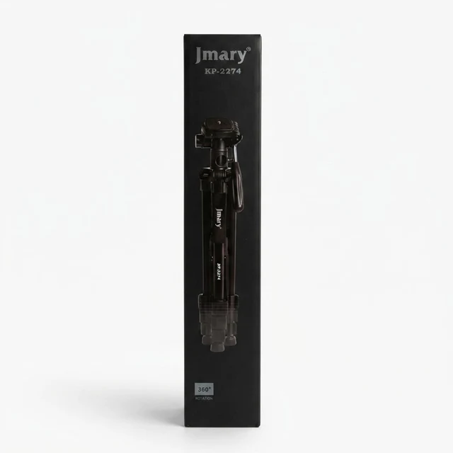 حامل ثلاثي احترافي Jmary KP-2274 للكاميرا والهاتف - دوران 360 درجة - ستاندات بالجملة Errayhany Grossiste المغرب